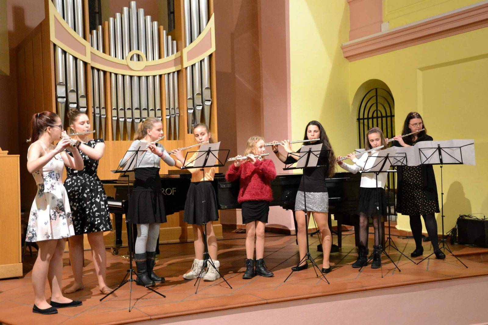 Koncert žáků ze třídy Mgr. Dana Macečkové